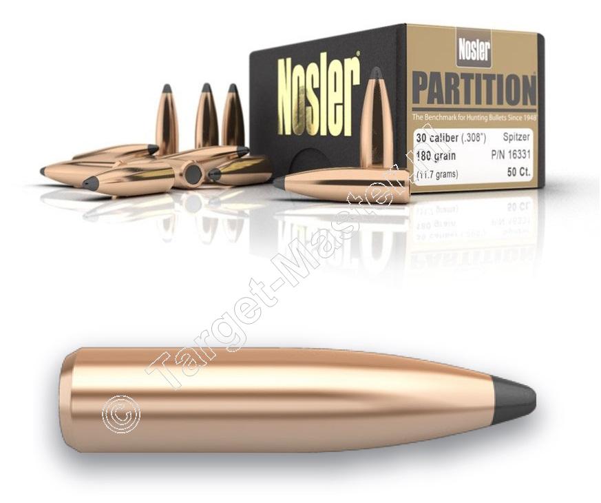 Nosler Partition Bullets 7mm 160 Grain Box Of 50